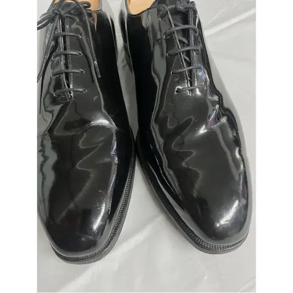 Ralph Lauren Purple Label Patent Leather Oxfords – Made in England – Size 12D